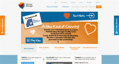 Desktop Screenshot of charitystorage.org