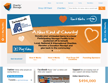 Tablet Screenshot of charitystorage.org